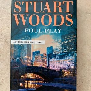 Stuart Woods FOUL PLAY hardcover book